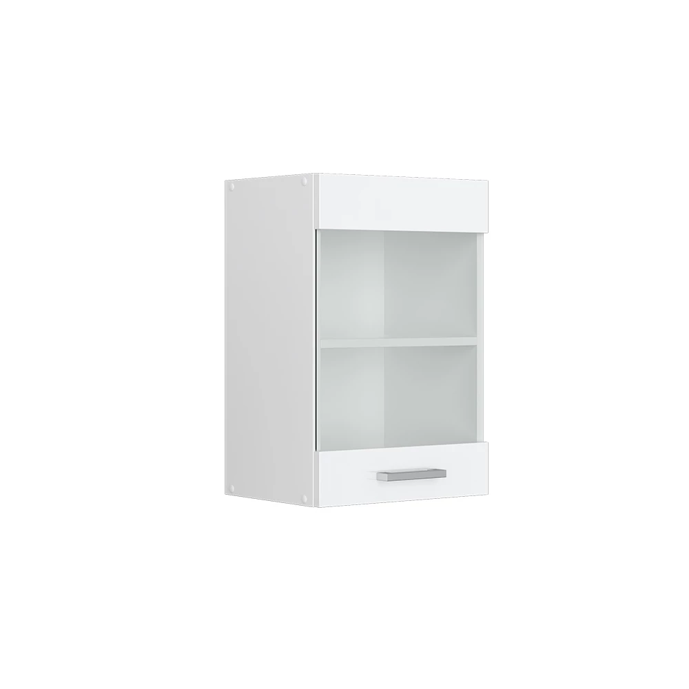 Glazen keukenkast R-Line Wit Hoogglans 40 cm Vicco