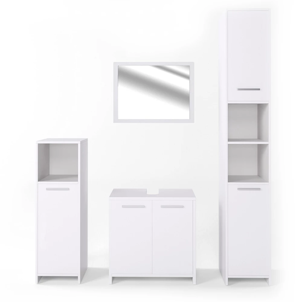 Badkamermeubel set Kiko Wit 4 delen Vicco