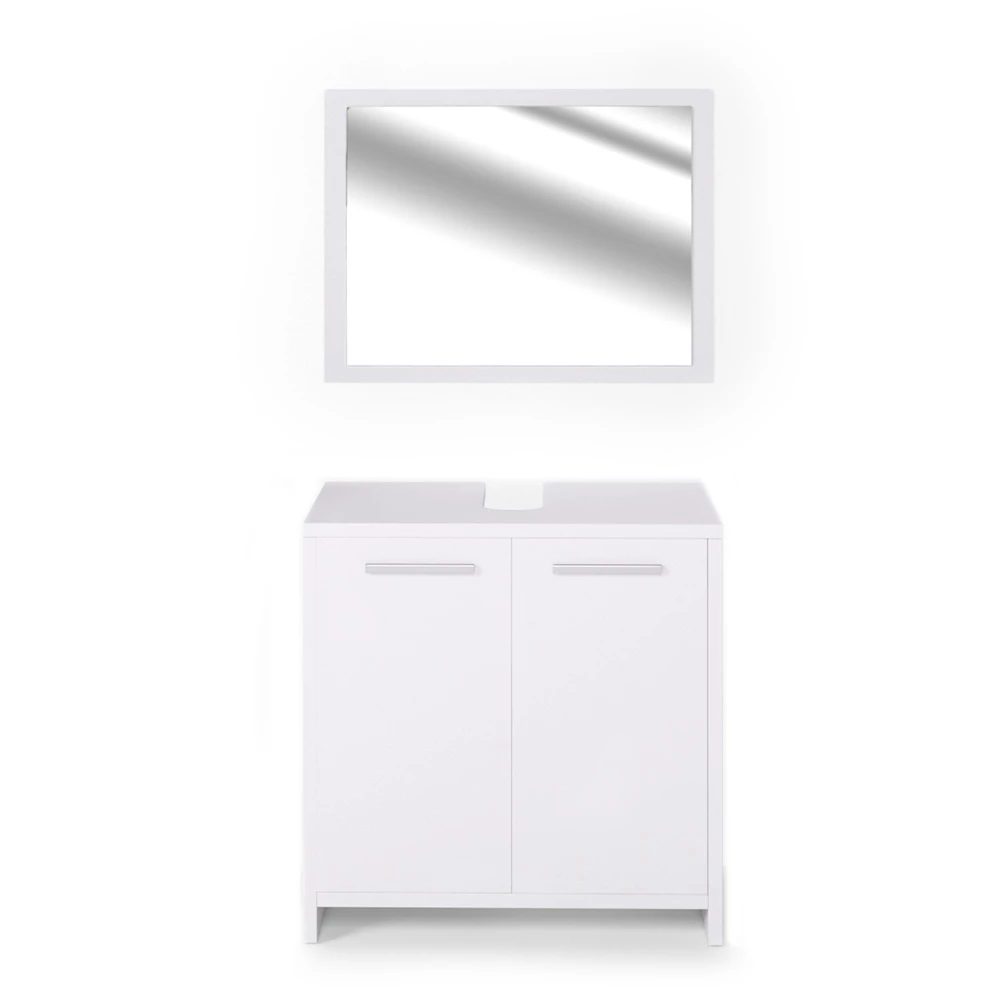 Badkamermeubel set Kiko Wit 2 delen Vicco
