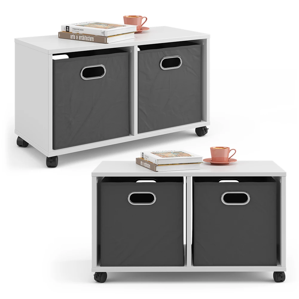 Salontafel  Wit 72 x 30.8 cm Vicco