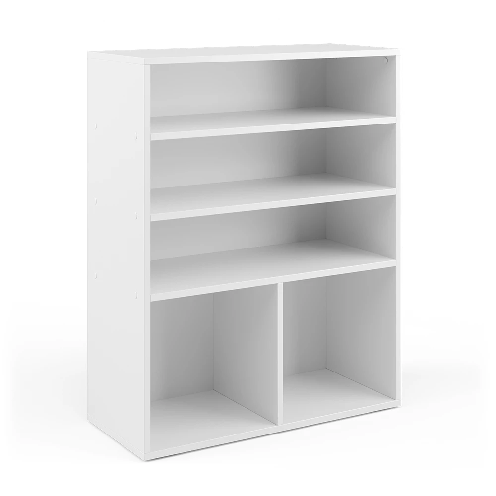 Boekenrek   Wit 72 x 90.2 cm 2 compartimenten Vicco