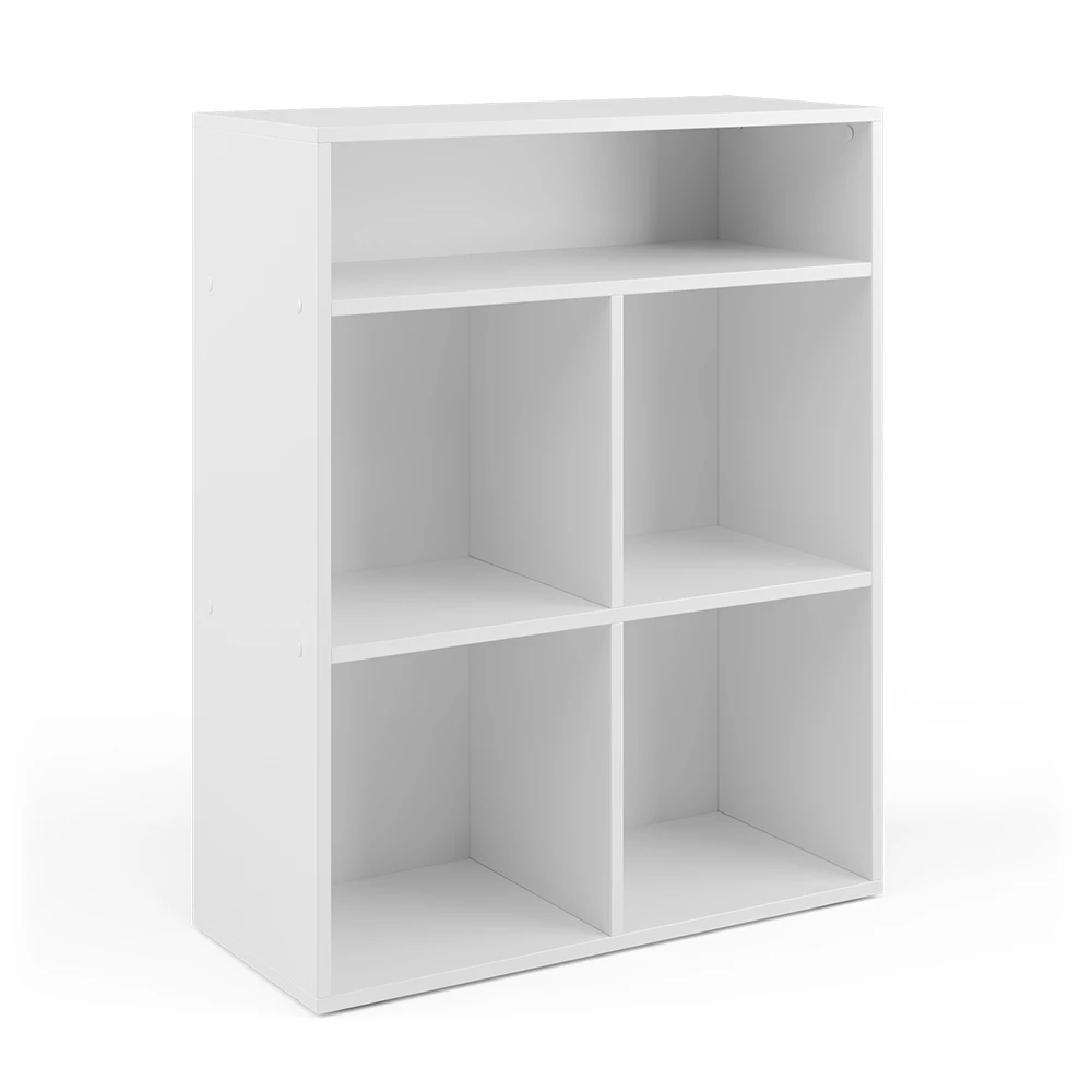 Boekenrek   Wit 72 x 90.2 cm 4 compartimenten Vicco
