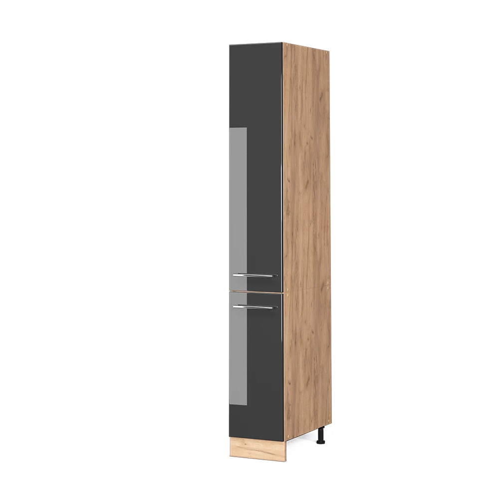 Apotheekkast Fame-Line Antraciet Hoogglans 30 cm Vicco