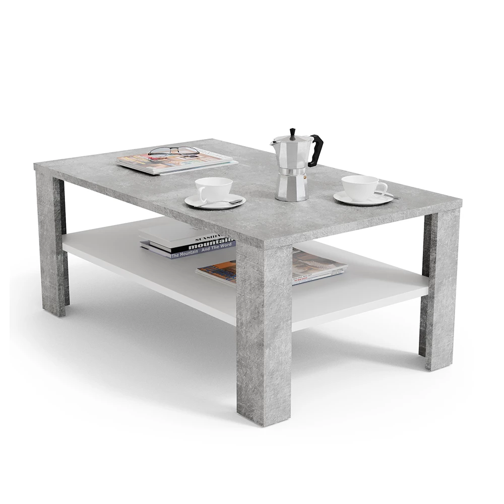 Salontafel  Beton 100 x 60 cm Vicco