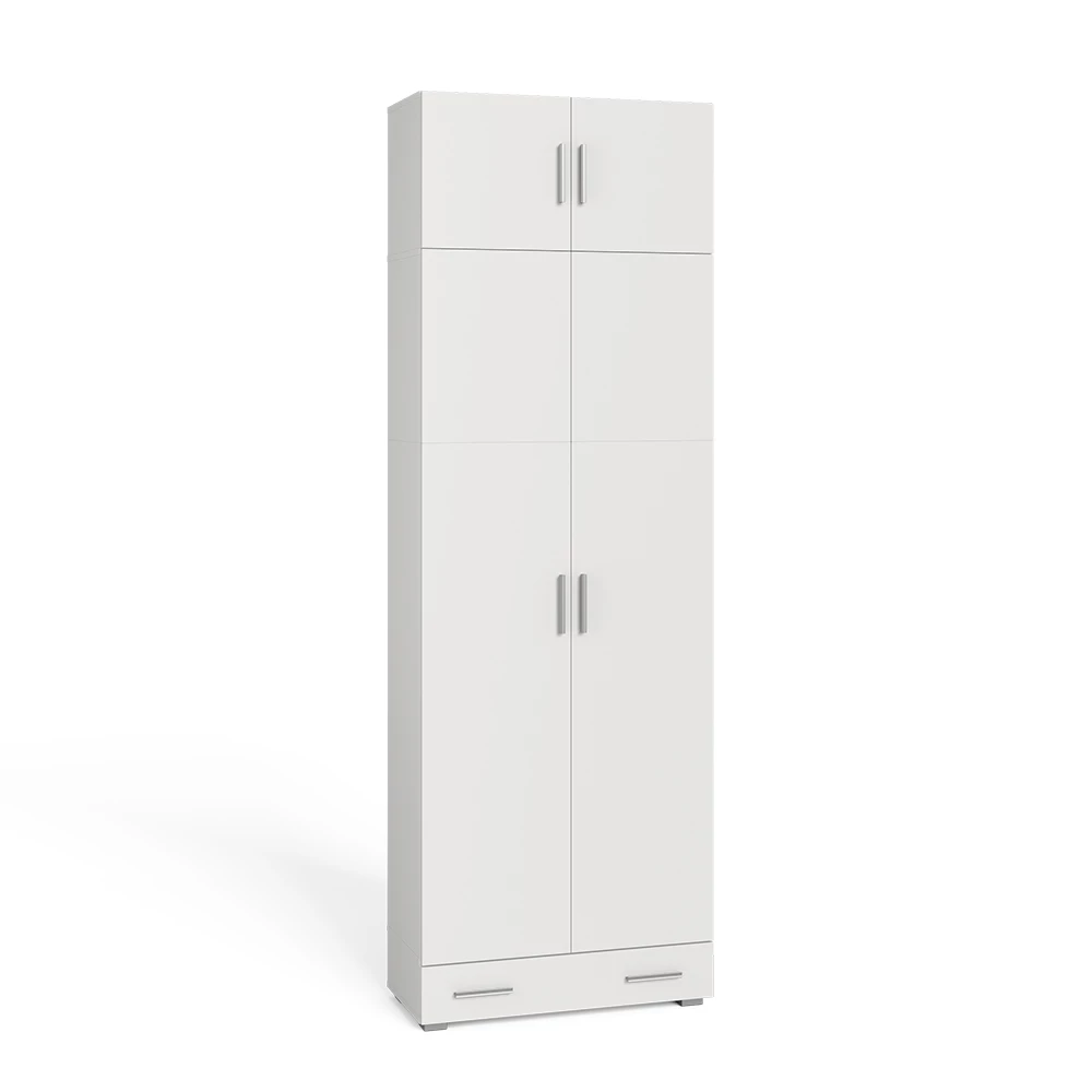 Archiefrek Ingo Wit 80 x 182.4 cm met kastuitbreiding en lade Vicco