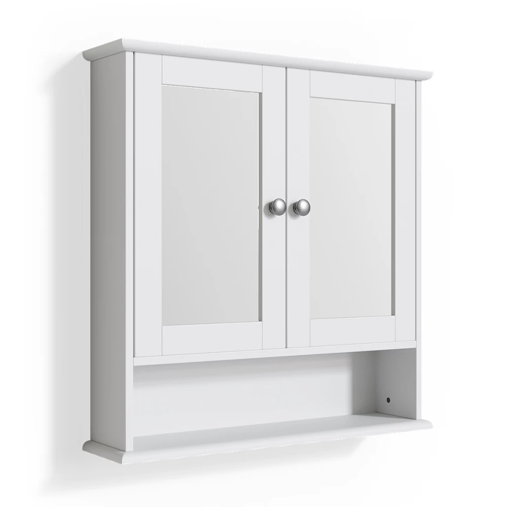 Badkamerspiegelkast Bianco Wit 56 x 58 cm Vicco