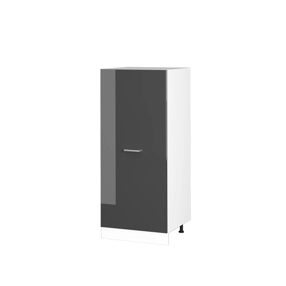 Universele voorraadkast R-Line Antraciet Hoogglans 60 cm met grote deur Vicco