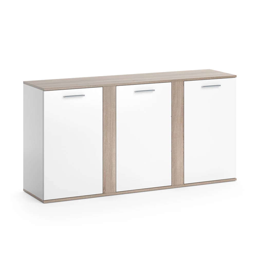 Ladekast Novelli Sonoma 40 x 80 cm met deuren Vicco