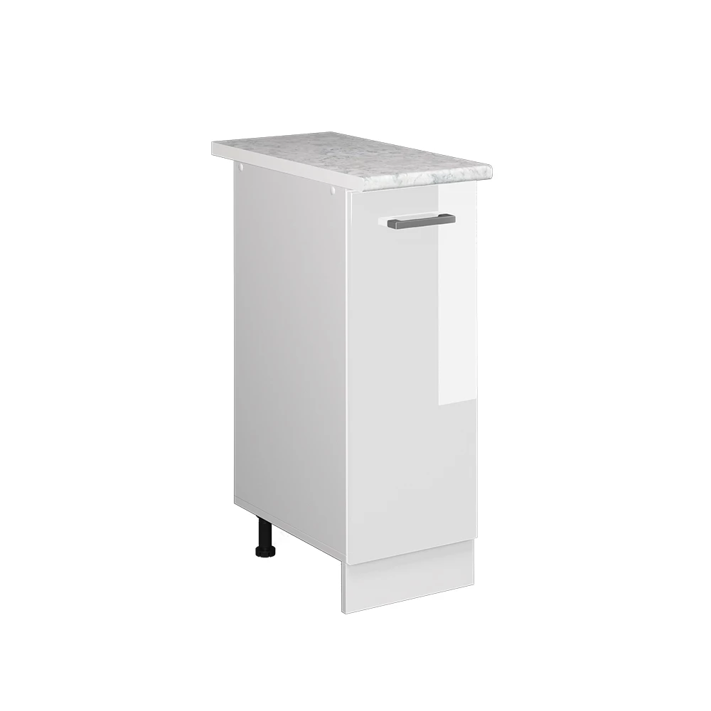 Apotheekkast R-Line Wit Hoogglans 30 cm , WB Marmer Vicco