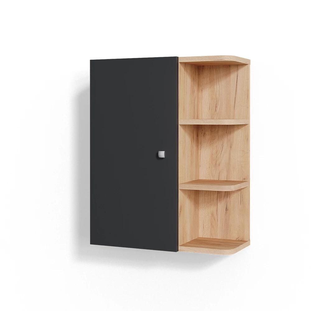 Badkamerkast Fynn Antraciet 47.2 x 59.2 cm Vicco