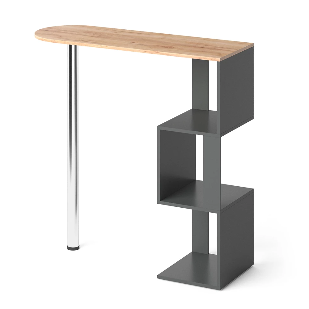 Bartafel Vincent Krachtige eik goud 113 x 39.8 cm Vicco