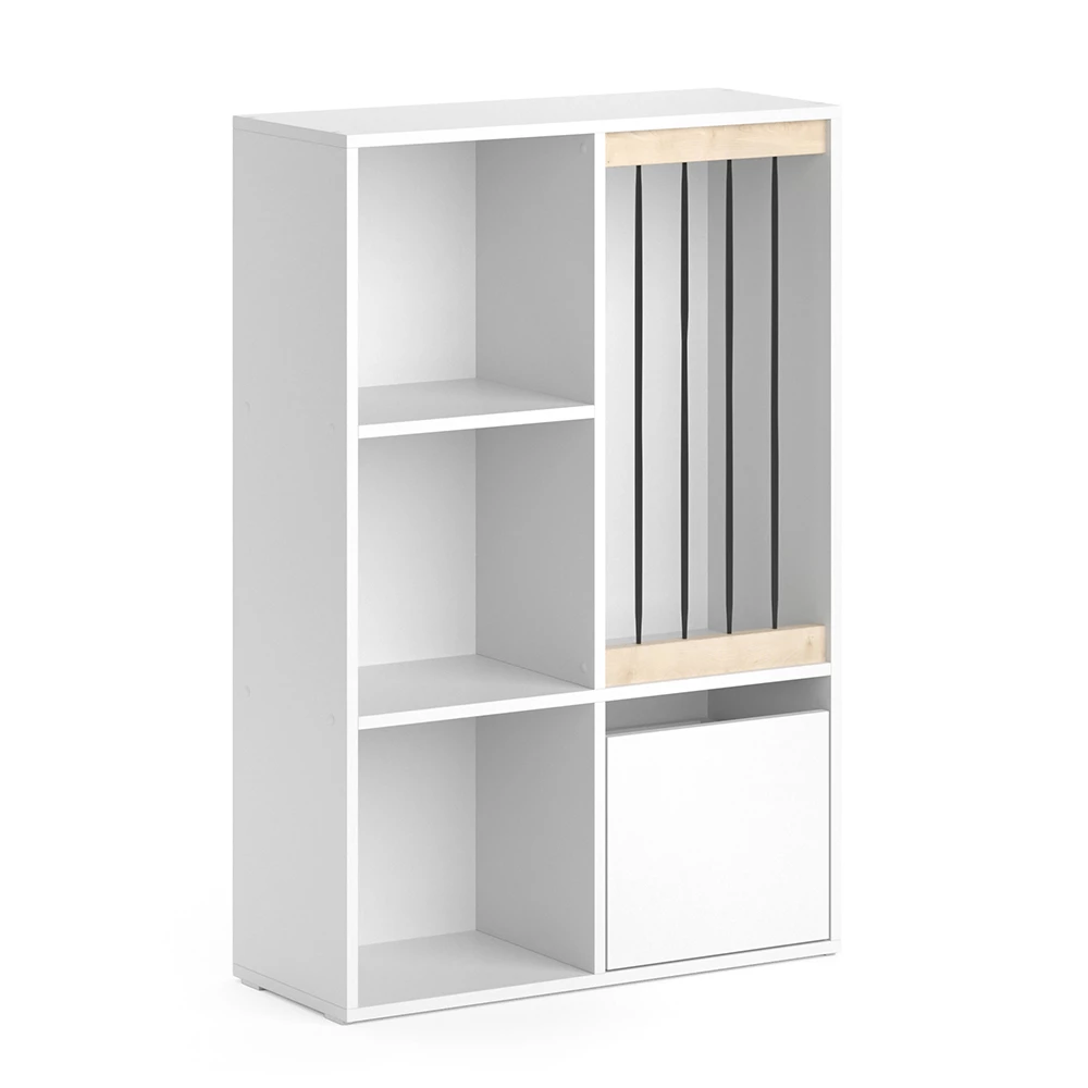 Kinderboekenkast Luigi Wit 29.2 x 107.8 cm Vicco