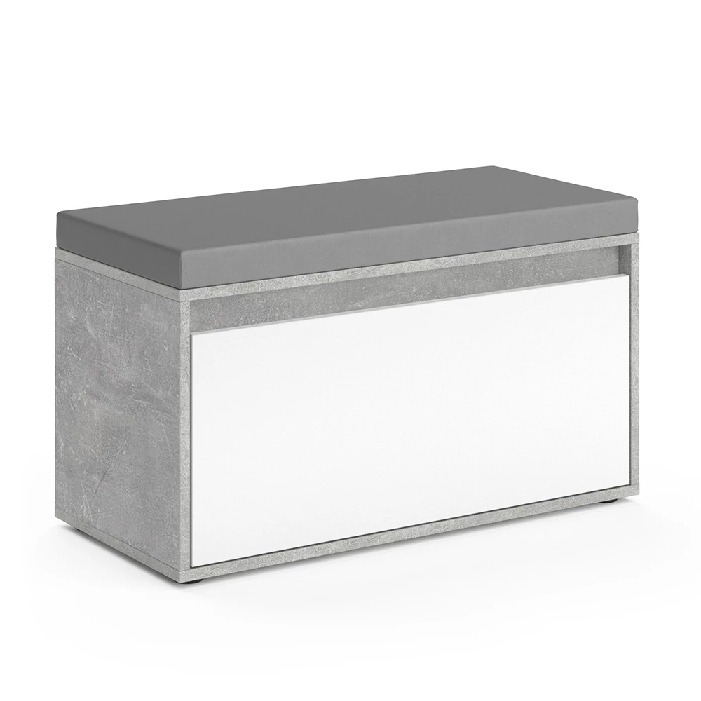 Schoenenbank Iker Beton 80 x 45 cm Vicco