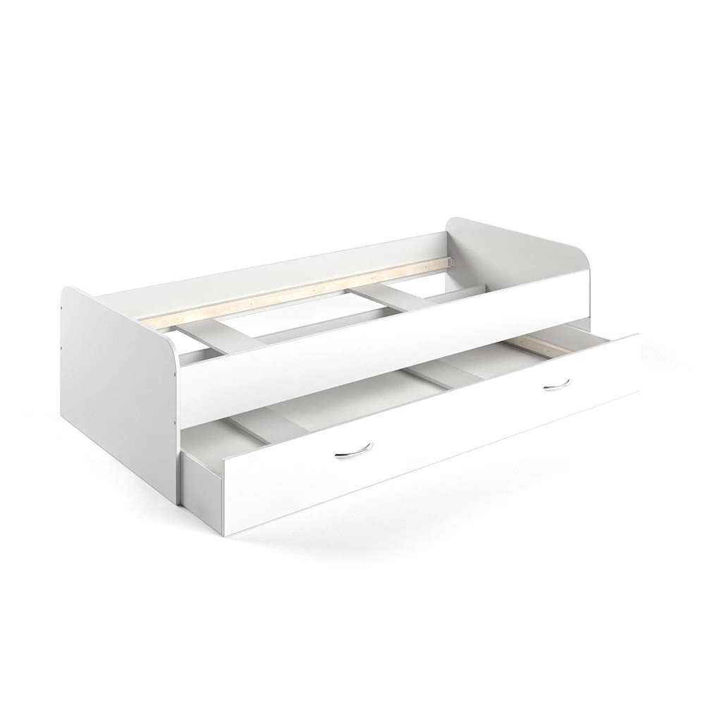 Kinderbed Enzo Wit 90×200 cm Vitalispa