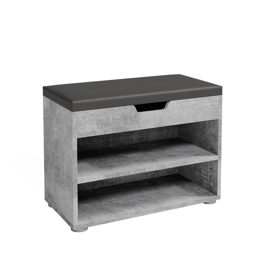 Schoenenbank Rolfe Beton 60 x 45 cm Vicco