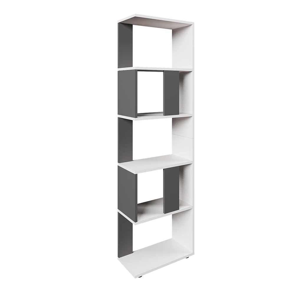 Ruimteverdeler  Antraciet/wit 45 x 162.6 cm Vicco