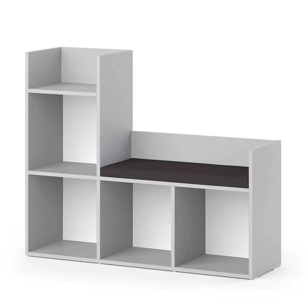 Kinderboekenkast Luigi Grijs 107.2 x 88.6 cm Vicco