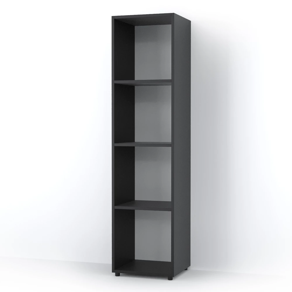 Ruimteverdeler Ludus Zwart 142.5 x 36.2 cm Vicco