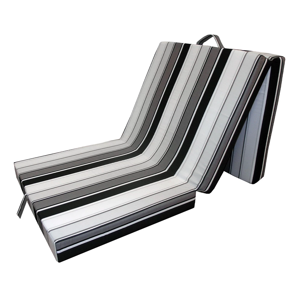 Vouwmatras  Zwart 190 x 70 cm Vitalispa