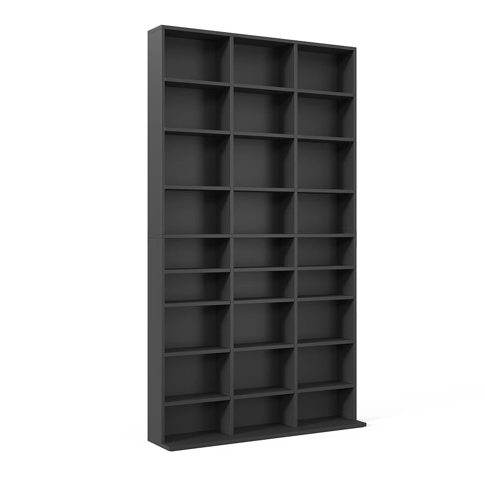 CD Rek Jukebox Zwart 102 x 178 cm Vicco