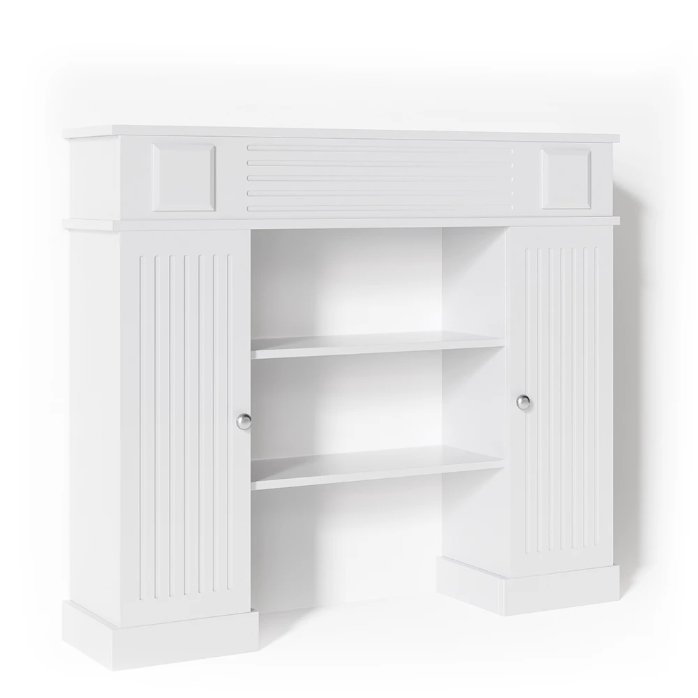 Openhaardomlijsting  Wit 119.5 x 103 cm Vicco