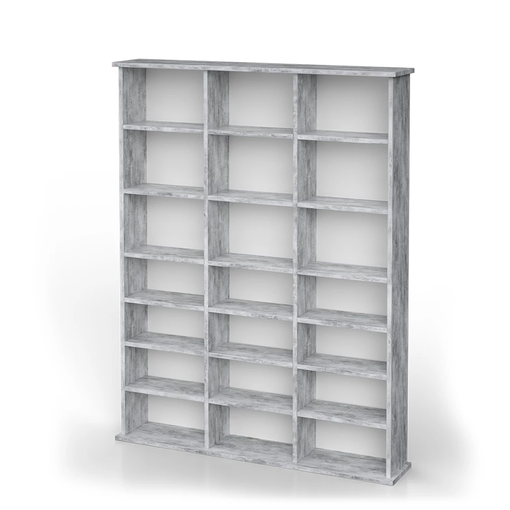 CD Rek Jukebox Beton 105.4 x 136 cm Vicco