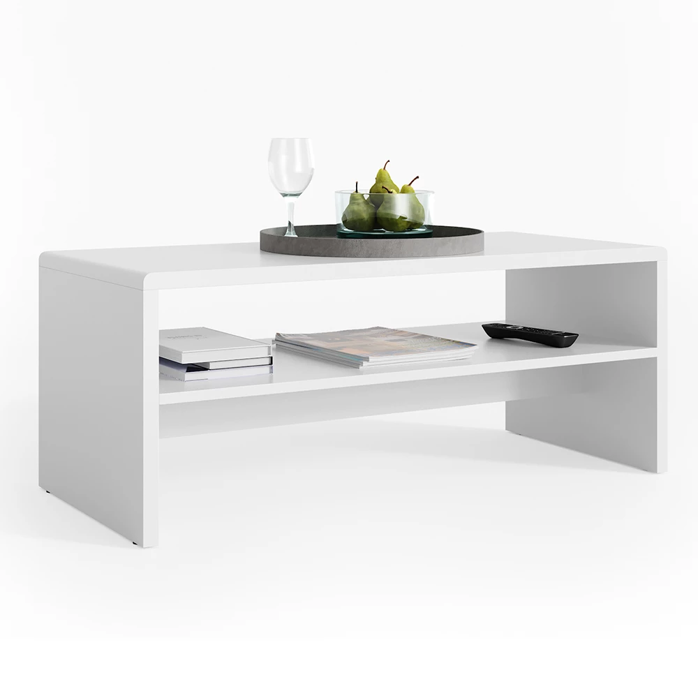 Salontafel  Wit 99.6 x 39.8 cm Vicco