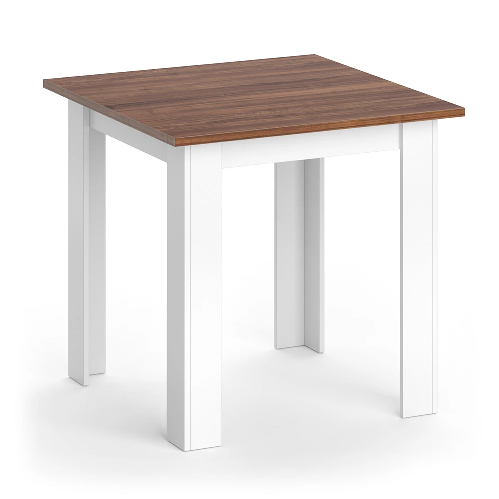 Eettafel Karlos Walnoot 80 x 80 cm Vicco
