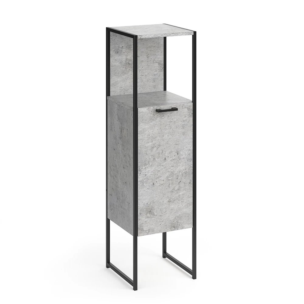 Halfhoge kast Fyrk Beton 33 x 120.4 cm Vicco