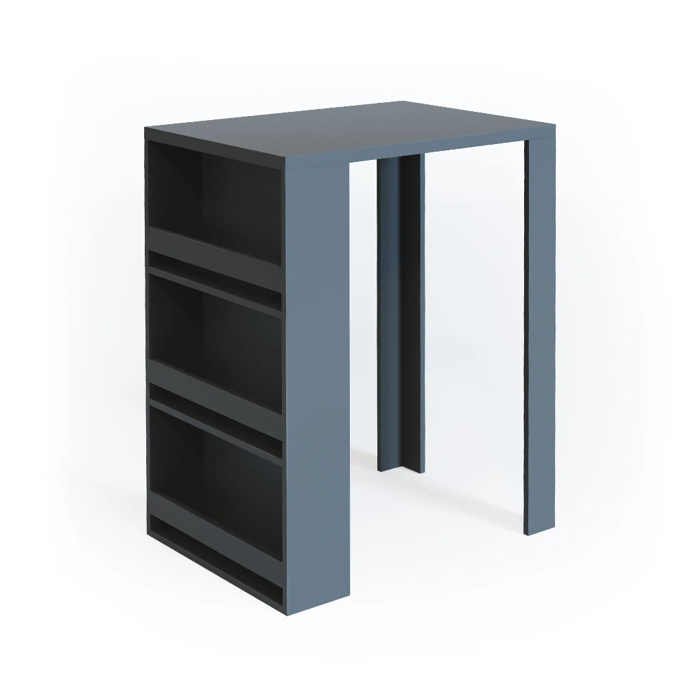 Bartafel  Antraciet 57 x 80 cm Vicco