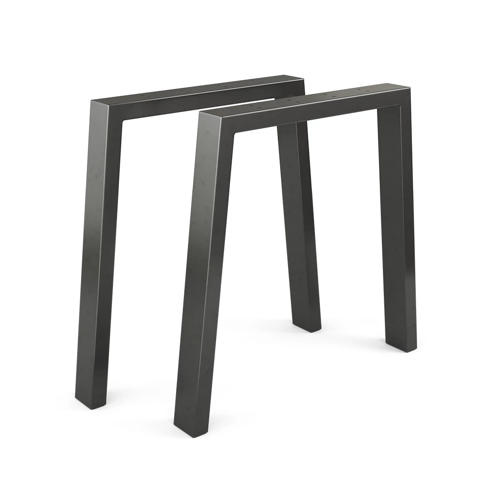 Tafelpoten  Zwart 75 x 72 cm U-vorm Vicco