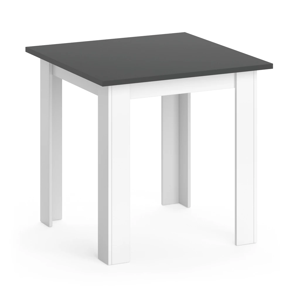 Eettafel Karlos Antraciet 80 x 80 cm Vicco