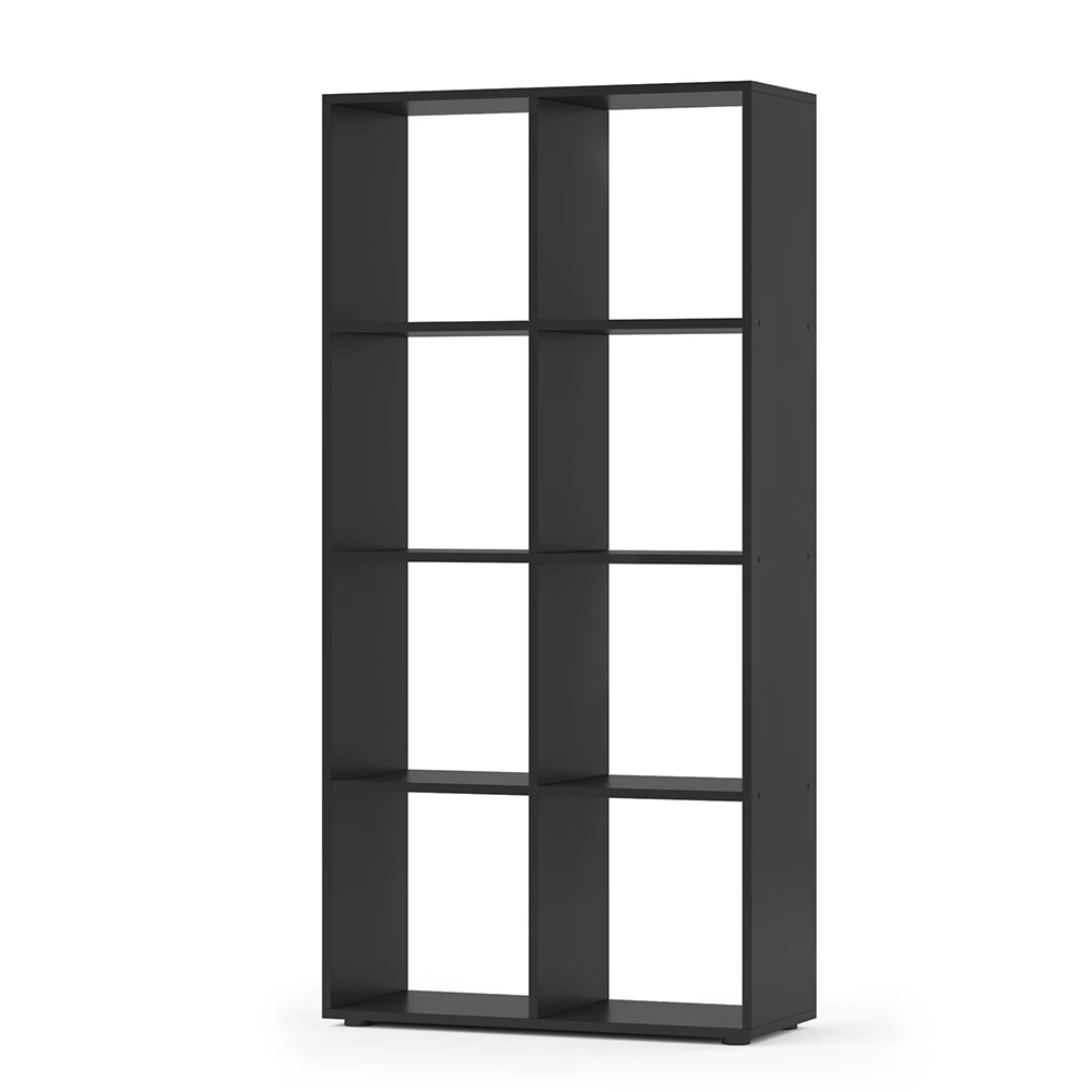 Ruimteverdeler Scutum Zwart 143 x 72 cm Vicco
