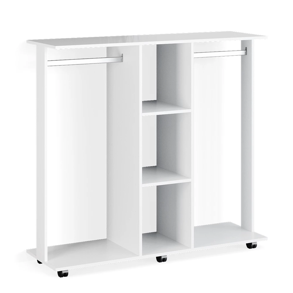 Kledingopslagkast Robbie Wit 130 x 120 cm Vicco