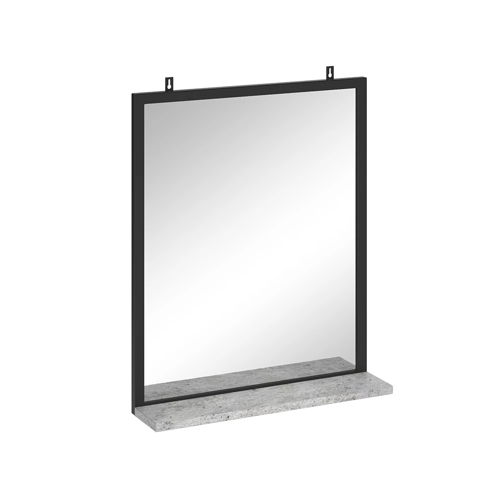 Badkamerspiegel Fyrk Beton 50 x 60 cm Vicco