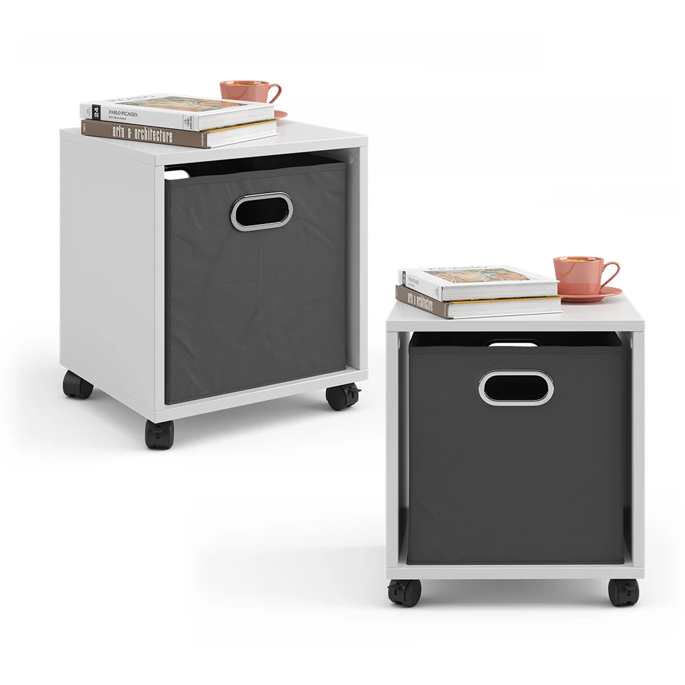 Salontafel  Wit 36.8 x 30.8 cm Vicco