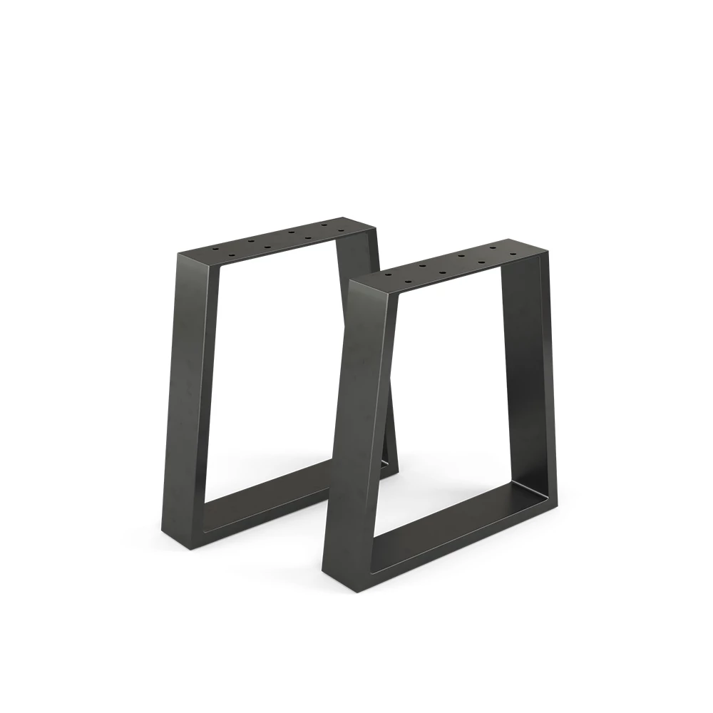 Tafelpoten  Zwart 40 x 42 cm Trapeziumvormig Vicco