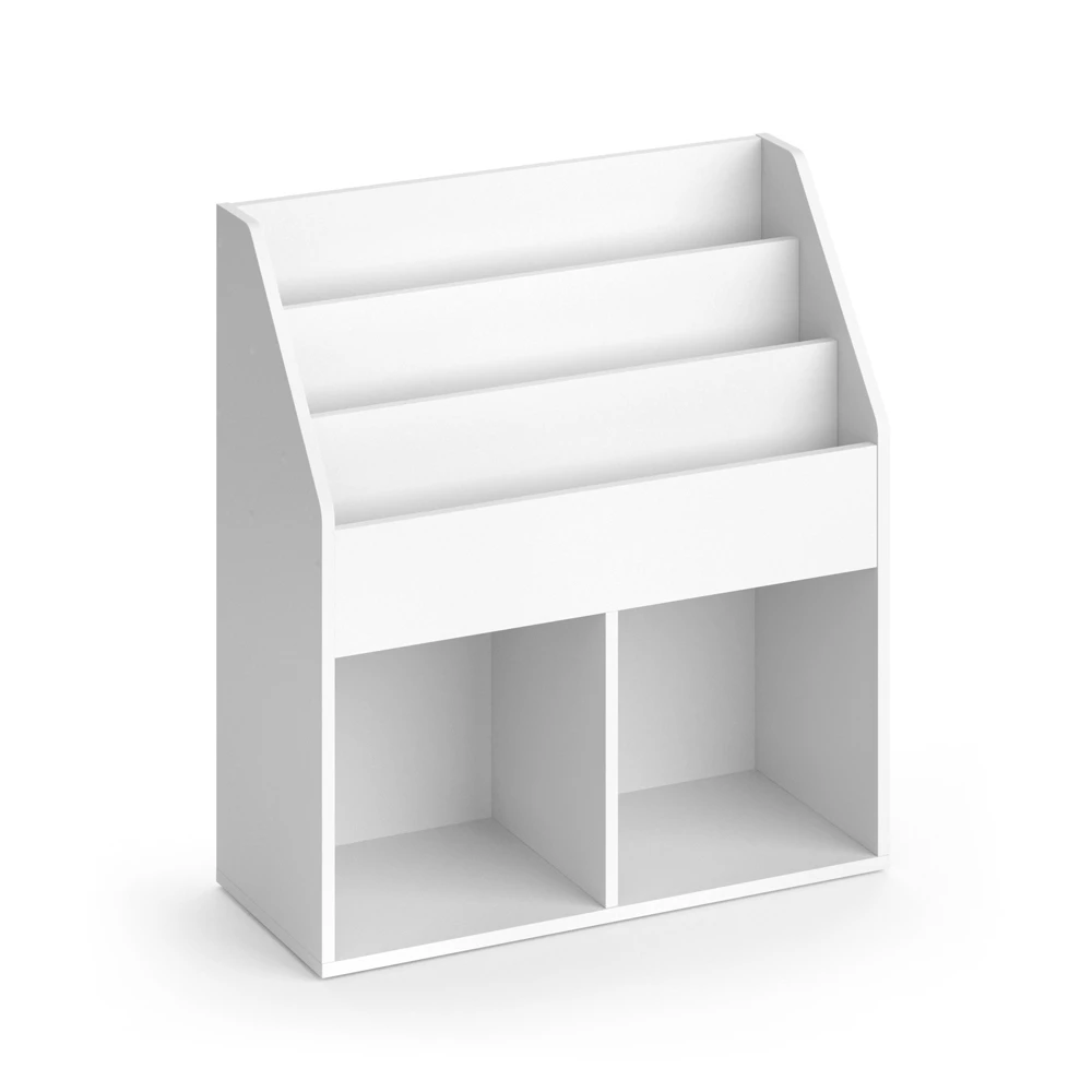 Kinderboekenkast Luigi Wit 72 x 79 cm zonder vouwboxen Vicco