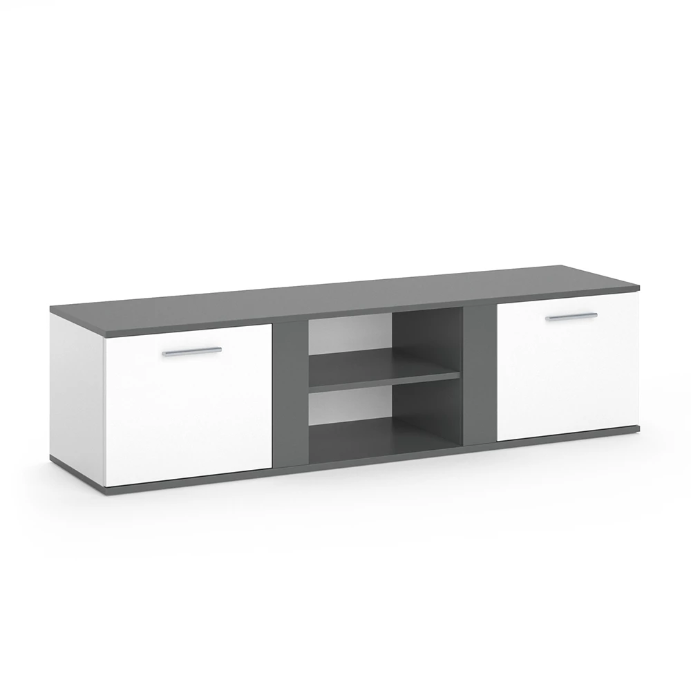 TV-meubel Novelli Antraciet 155 x 41 cm Vicco