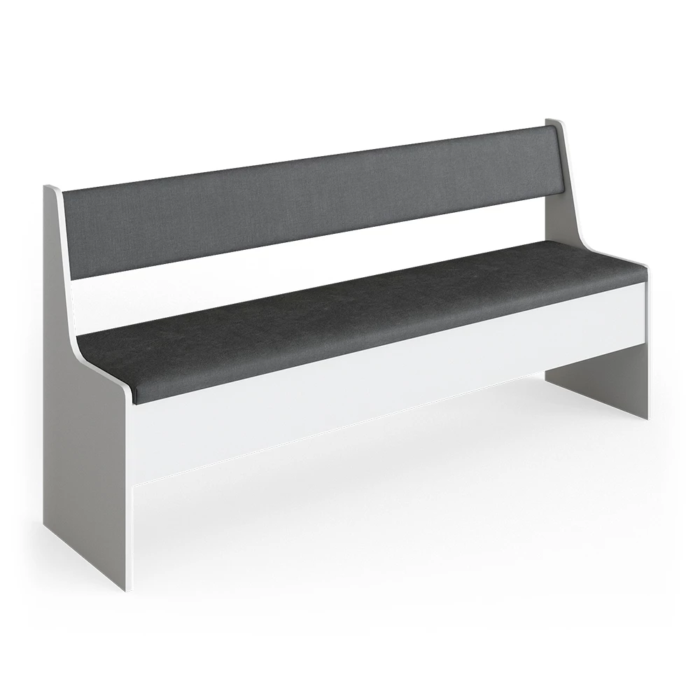 Eetkamerhoekbank Roman Wit 41.5 x 166.6 cm Vicco