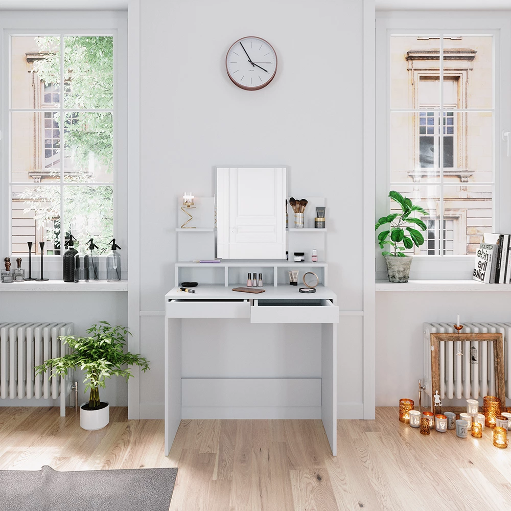 Kaptafel Ania Wit 80 cm Vicco