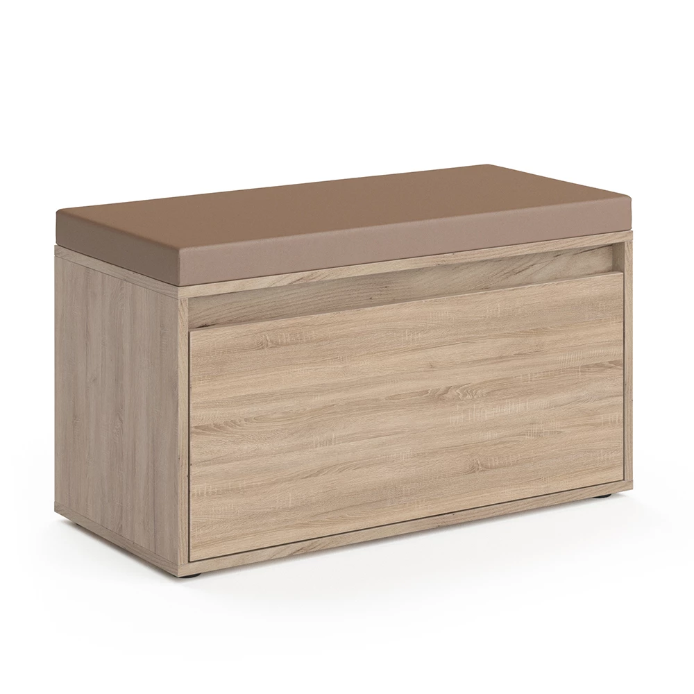 Schoenenbank Iker Sonoma 80 x 45 cm Vicco