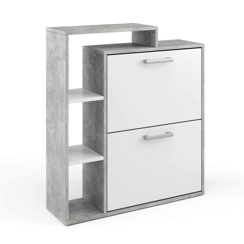 Schoenklaprek Orlando Wit/beton 24.5 x 90 cm Vicco