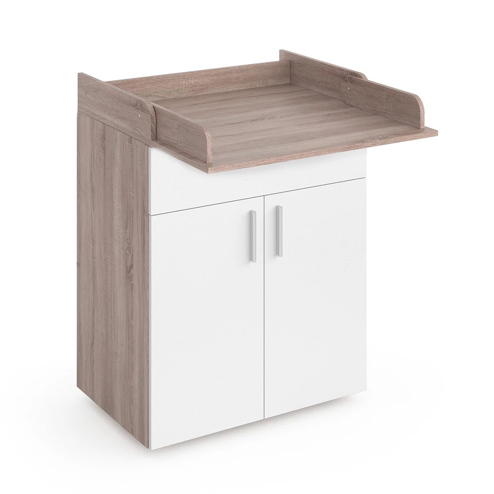 Commode Lena Wit/Sonoma 75.2 x 101.5 cm Vicco