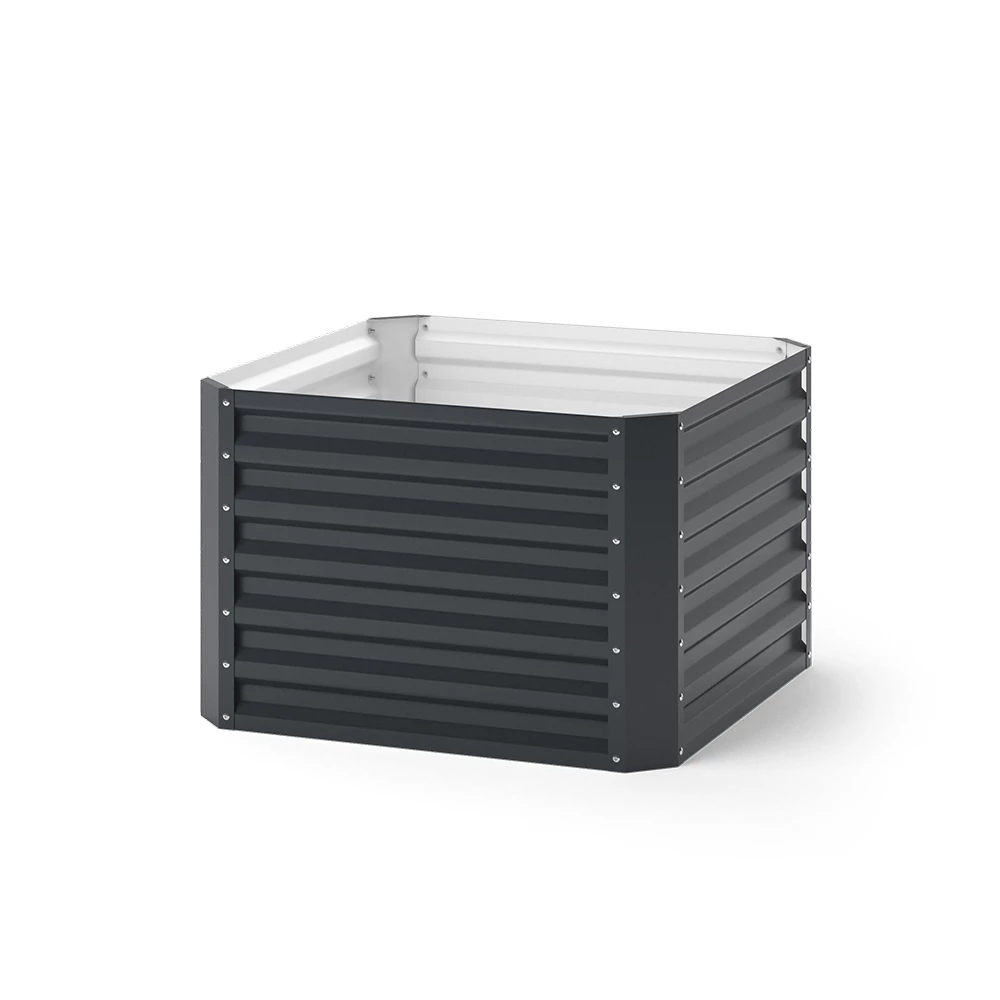 Verhoogd tuinbed  Antraciet 90 x 90 cm OK-Living
