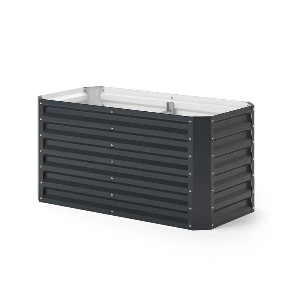 Verhoogd tuinbed  Antraciet 120 x 60 cm OK-Living