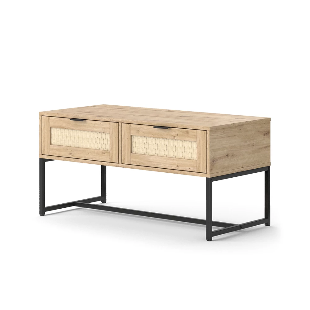 Dressoir Natal Sonoma 100 x 48 cm met twee laden Vicco