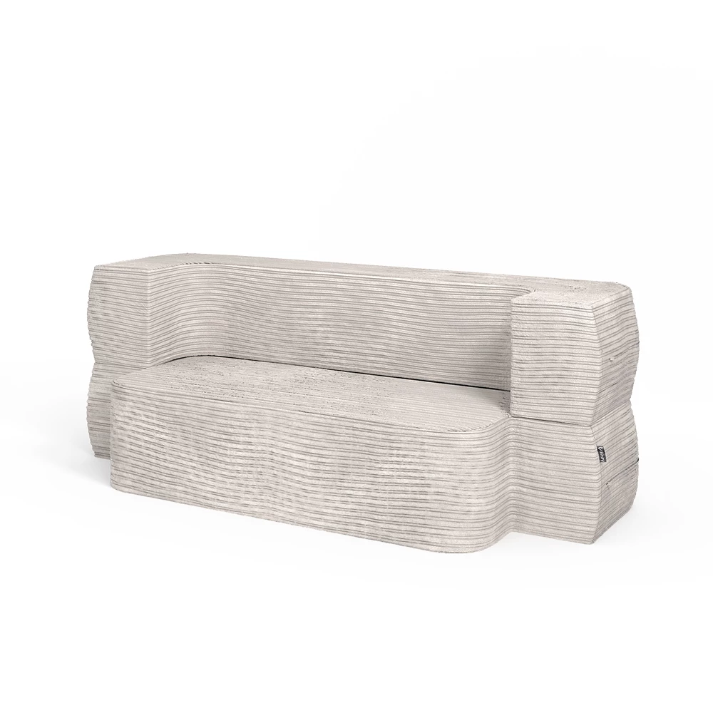 Sofa Lille Beige 190 cm met slaapfunctie Vitalispa