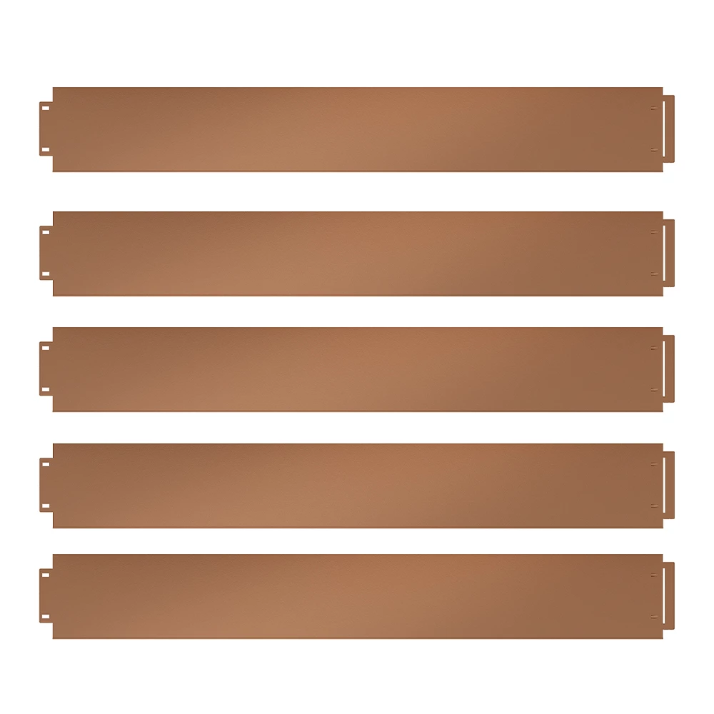 Gazonrand  Bruin 100 x 14 cm 5 meter Serina