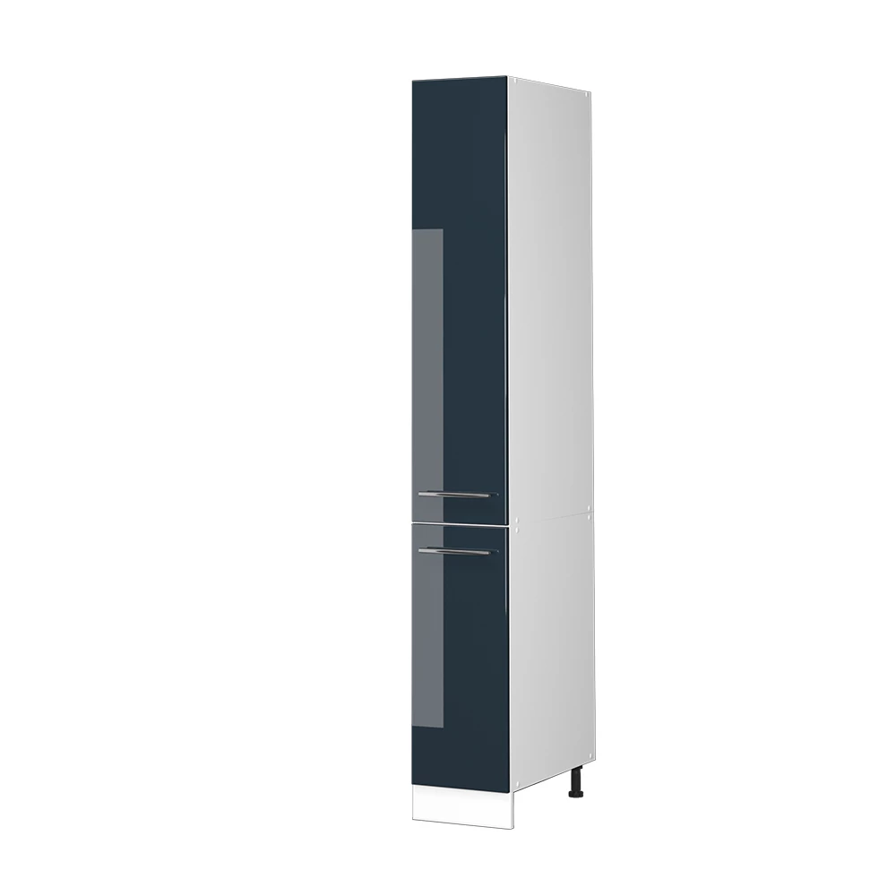 Apotheekkast Fame-Line Donkerblauw hoogglans 30 cm Vicco